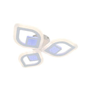 Lulus LED 3D Zeni με τηλεχειριστήριο, 60W, 2,4GHz, ακρυλικό, λευκό