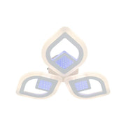 Lulus LED 3D Zeni με τηλεχειριστήριο, 60W, 2,4GHz, ακρυλικό, λευκό