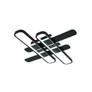 Πολυέλαιος LED με τηλεχειριστήριο AFINA 120W, 4 Στοιχεία, Κρύο/Ζεστό/Ουδέτερο φως, Ρυθμιζόμενο, Μαύρο