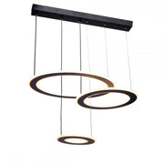 LED LED BIANCA 99W Black με τηλεχειριστήριο