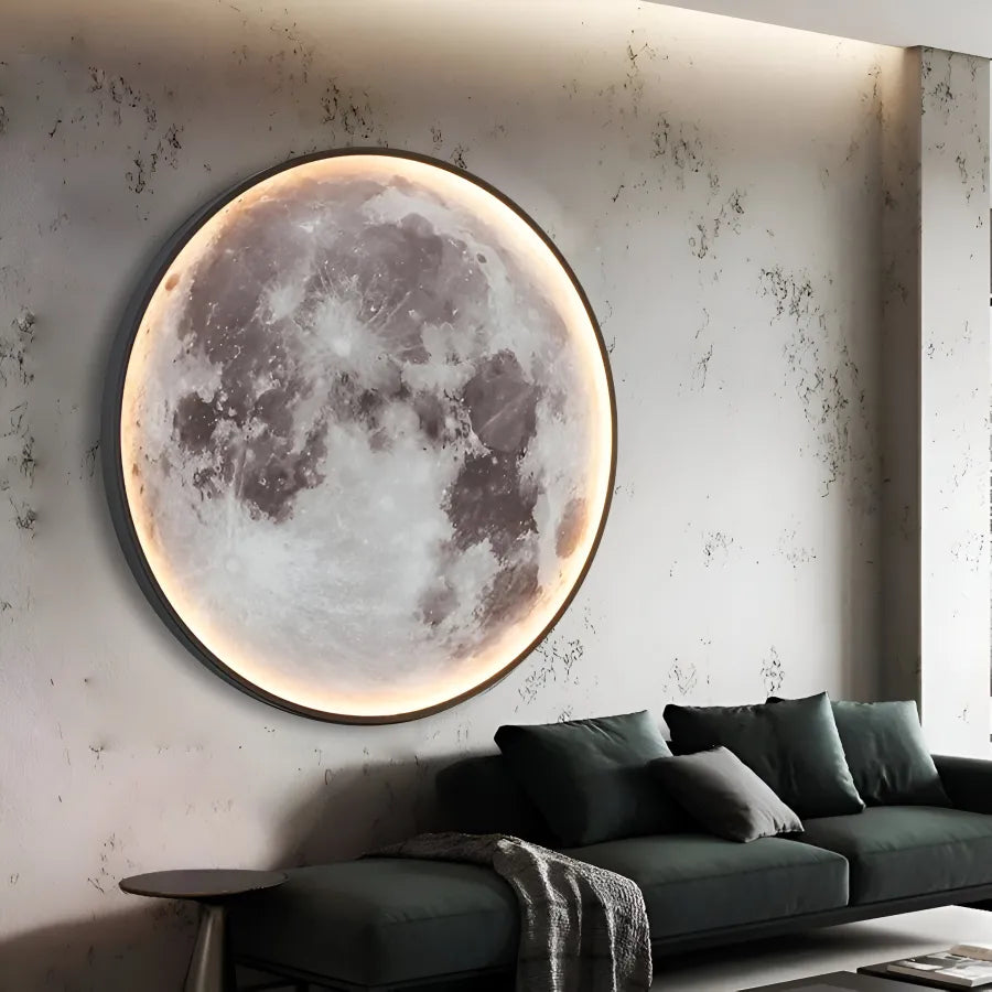 Εφαρμόστε Διακοσμητικά LED Moon 68W Διάμετρος 120cm 3000/4000/6000K