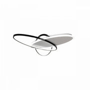LED πολυέλαιος με τηλεχειριστήριο Carolina, 81W, 3 τετράγωνα, κρύο/ζεστό/ουδέτερο φως, άκαμπτο, μαύρο