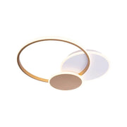 Πολυέλαιος LED με τηλεχειριστήριο KILLIAN 71W, 3 Κύκλοι, Κρύο/Ζεστό/Ουδέτερο φως, Ρυθμιζόμενο, Λευκός Χρυσός