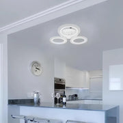 LED LED Crina, 24W, 3 κύκλοι, ουδέτερο φως, λευκό