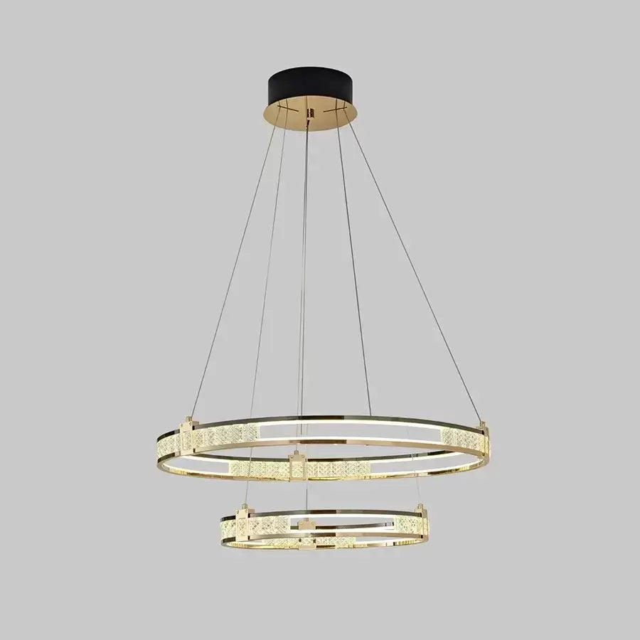 Lust LED Crystal LED με τηλεχειριστήριο Roger 100W Dimable Gold