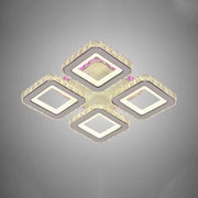 LED LED Crystal RGB με τηλεχειριστήριο Mathilde 74W White Daisy