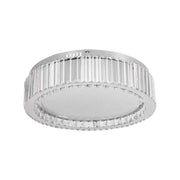 Lulus LED Crystal με τηλεχειριστήριο Angelina 80W Dimable Silver