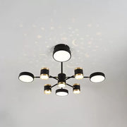 LED Lulus με Melecomanda Jonis 87W Dimable Black