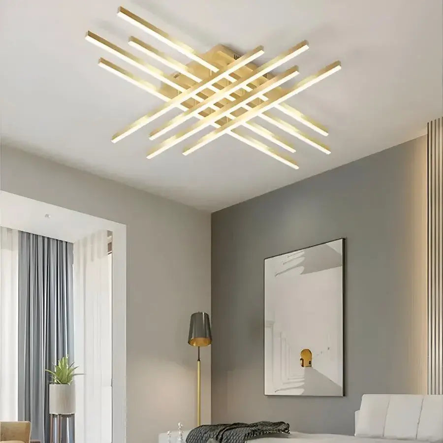 LED Lulus με Natasa Natasa Melecomand 160W Dimable White Gold