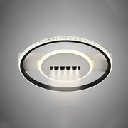 LED Lulus με Enil Locker Neil 38W Dimabila Black White