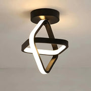 LED LED Vertex Cubus Cubus Coured Ρώμη, 13W, 2 Ρόμπους, κρύο/ζεστό/ουδέτερο φως, μαύρο