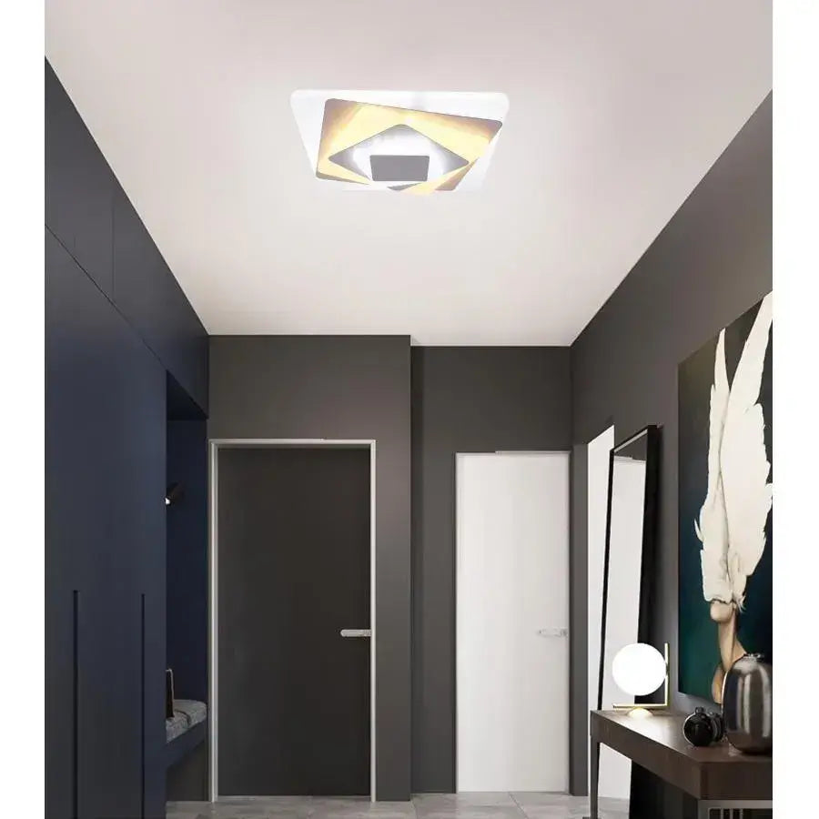 Πολυέλαιος LED FLORENSIA, 30W, Κρύο/Ζεστό/Ουδέτερο φως, Λευκό