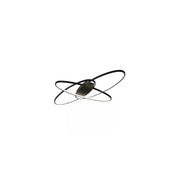 LED LED Orbit LED με τηλεχειριστήριο, 140W, κρύο/ζεστό/ουδέτερο φως, ασταθές, μαύρο