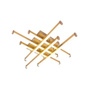 LED LED Matrice LED με τηλεχειριστήριο, 120W, Dimable, Acrylic, Golden