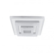 Πολυέλαιος MEDEEA LED 24W, Διάμετρος 26cm, Τετράγωνο, Κρύο/Ζεστό/Ουδέτερο φως, Λευκό