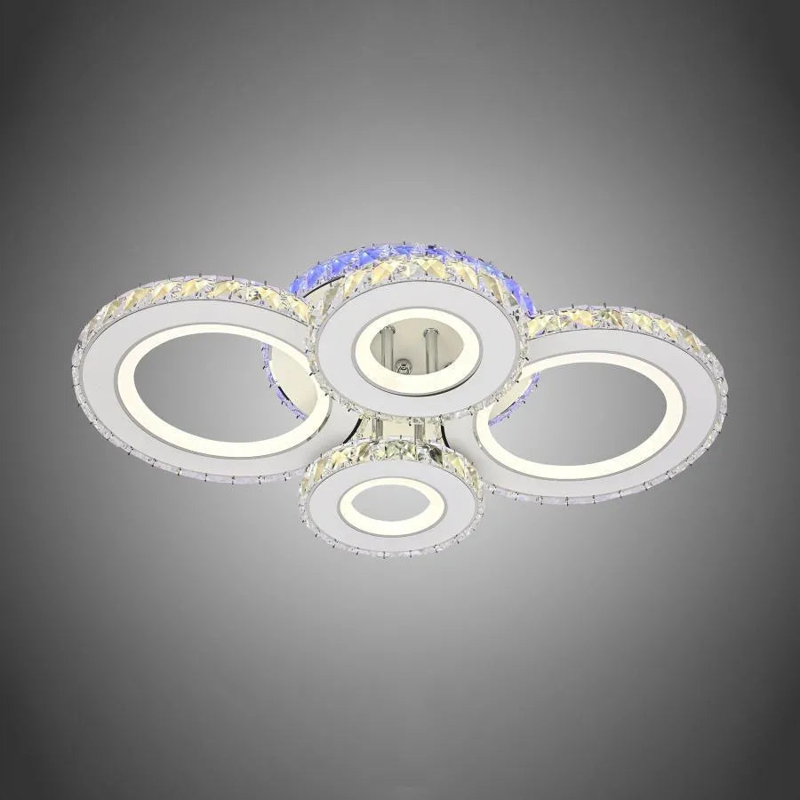Lust οδήγησε RGB Natara με τηλεχειριστήριο, 136W, White, RGB