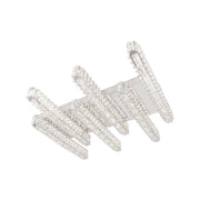 Το Candelabru οδήγησε την Priscila, με τηλεχειριστήριο, 216W, κρύσταλλο, γυαλιστερό χρωμίου, απόβλητα, ζεστό/κρύο/ουδέτερο φως