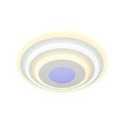 Πολυέλαιος LED NIVARA 3D 20W, Διάμετρος 30cm, Κρύο/Ζεστό/Ουδέτερο φως, Λευκό