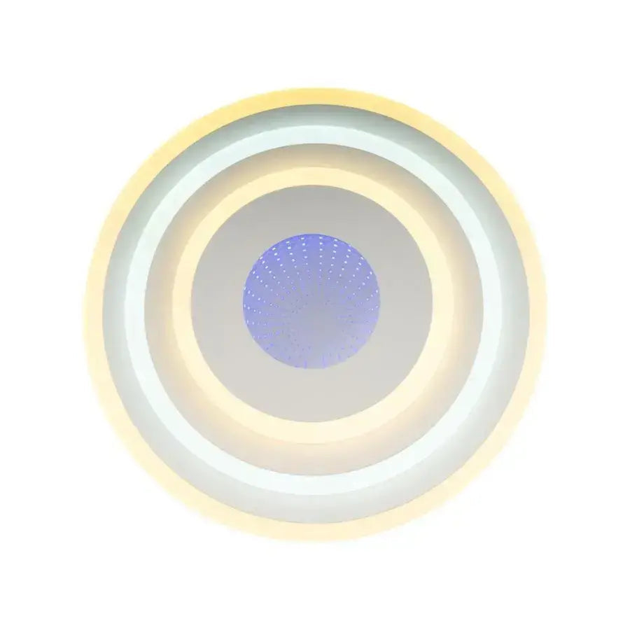 Πολυέλαιος LED NIVARA 3D 20W, Διάμετρος 30cm, Κρύο/Ζεστό/Ουδέτερο φως, Λευκό