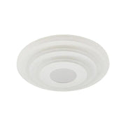 Πολυέλαιος LED NIVARA 3D 20W, Διάμετρος 30cm, Κρύο/Ζεστό/Ουδέτερο φως, Λευκό