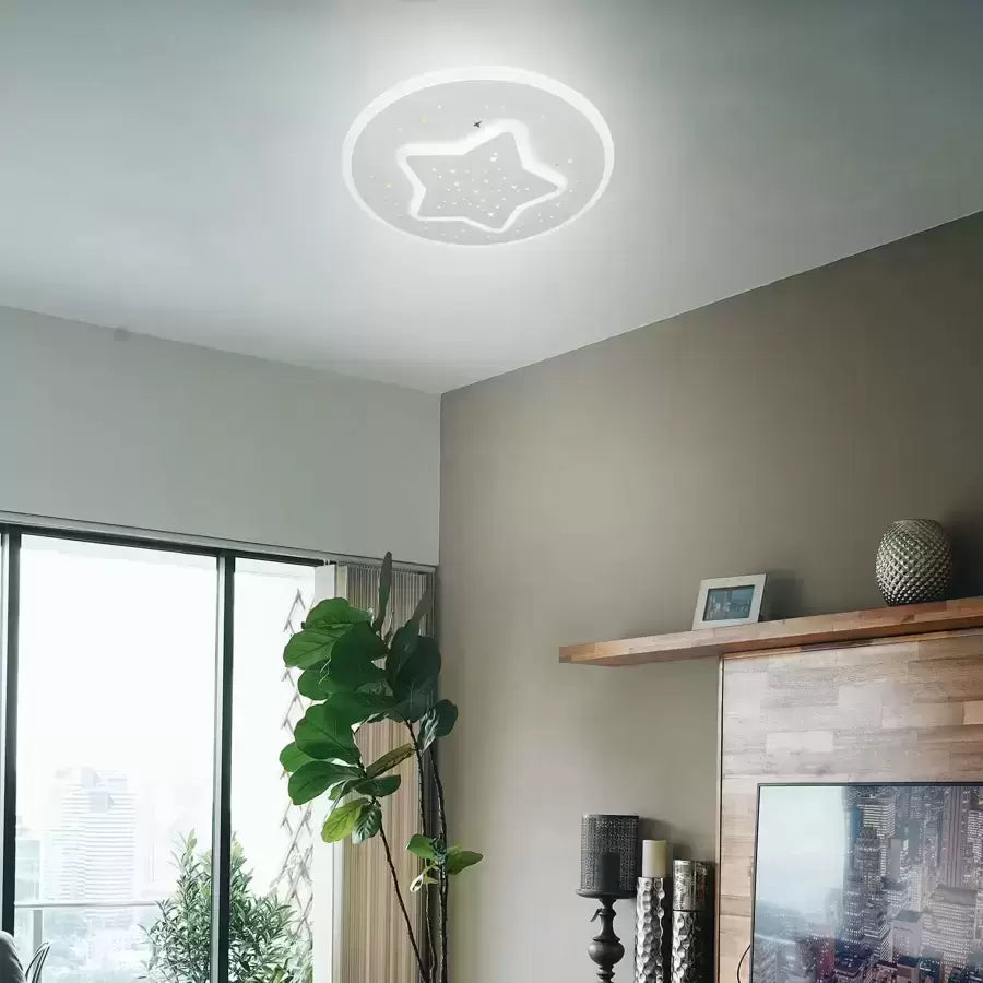 Πολυέλαιος HEATH STEA LED, 30W, Διάμετρος 20cm, Ουδέτερο φως, Λευκό