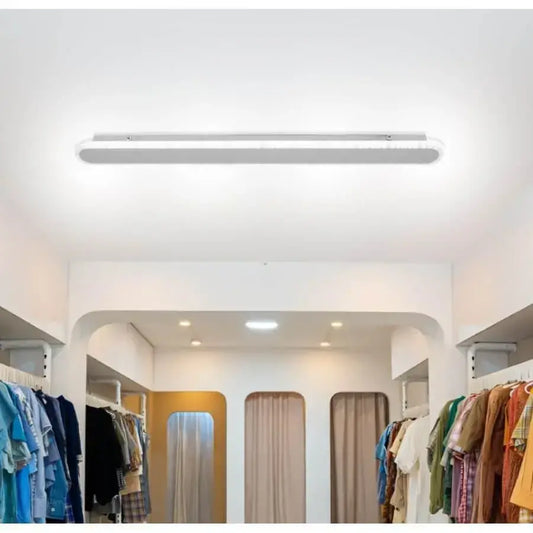 Πολυέλαιος LED CASSIUS 28W, Γραμμικό, Κρύο/Ζεστό/Ουδέτερο φως, Λευκό