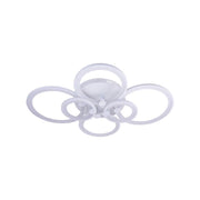 LED Lulus με Alha, 168W, Dimable, Acrylic, White Remote Control