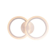 Πολυέλαιος LED με τηλεχειριστήριο BETTY 28W, 2 Κύκλοι, Κρύο/Ζεστό/Ουδέτερο φως, Ρυθμιζόμενο, Λευκό