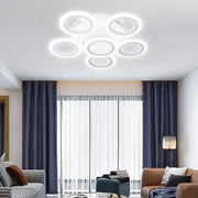 LED πολυέλαιος με το Bohemian Remote Control, 50W, Unkind, White