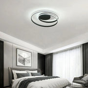 Lust LED Vector Arcadia, 67W, μέταλλο, 49cm Diamteru, μαύρο, τηλεχειριστήριο, κρύο/ζεστό/ουδέτερο φως