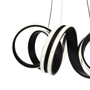 LED LUST ΑΝΤΙΜΕΤΩΠΙΣΗ με το τηλεχειριστήριο Infinity Twist, 180W, ρυθμιζόμενο ύψος, κρύο/ζεστό/ουδέτερο φως, ασταθές, μαύρο