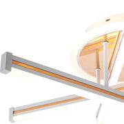 LED Lust με τηλεχειριστήριο Tamara, 96W, Dimable, Golden