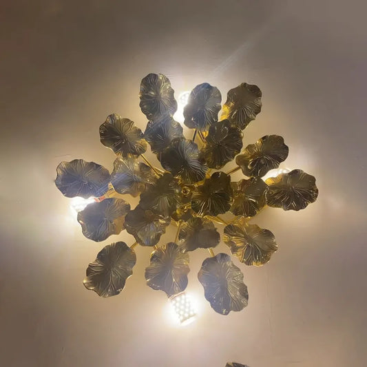 Chandelier Margherita 47cm 3xg9 χρυσό