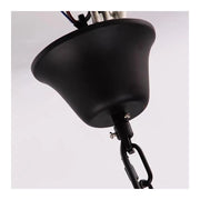 Λαγνεία ρουστίκ 6x e27 κυκλική αιωρούμενα κυκλική