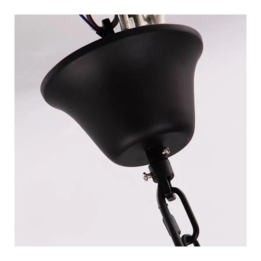 Λαγνεία ρουστίκ 6x e27 κυκλική αιωρούμενα κυκλική