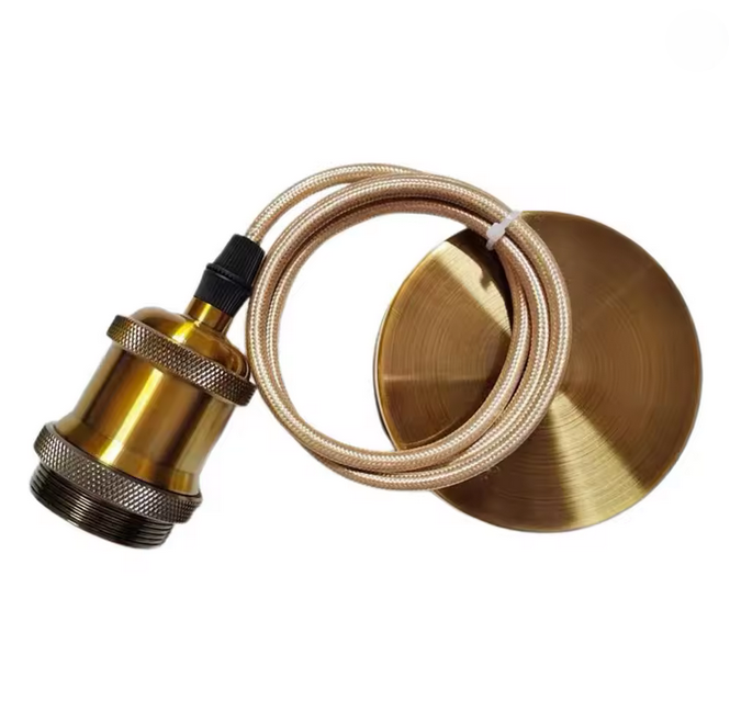 Πολυέλαιος Antique, 1*E27, Metal, Bronze