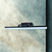 Aplica LED de Baie, MALAWI, 10W, liniara, lumina Neutra, Negru