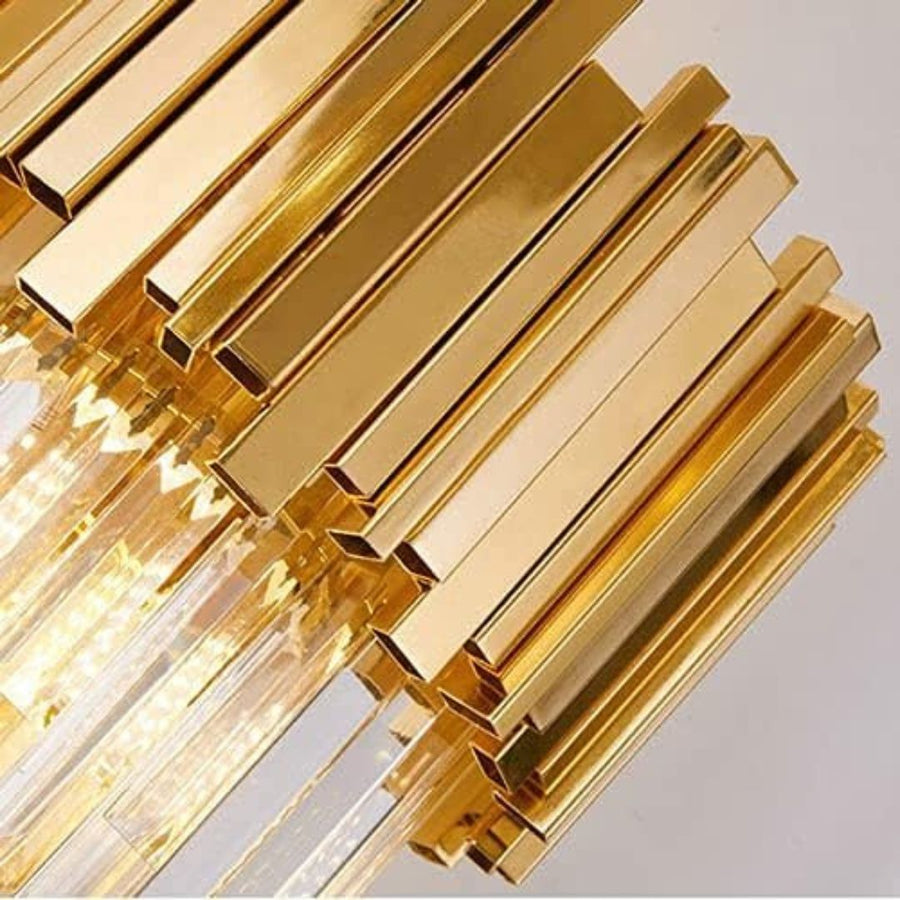 Φωτιστικό πολυελαίου BLOIS Piccolo Crystal, 2xE14, Χρυσό