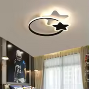 LED Lulus με τηλεχειριστήριο Sandrina Sandrina 106w μαύρο και άσπρο