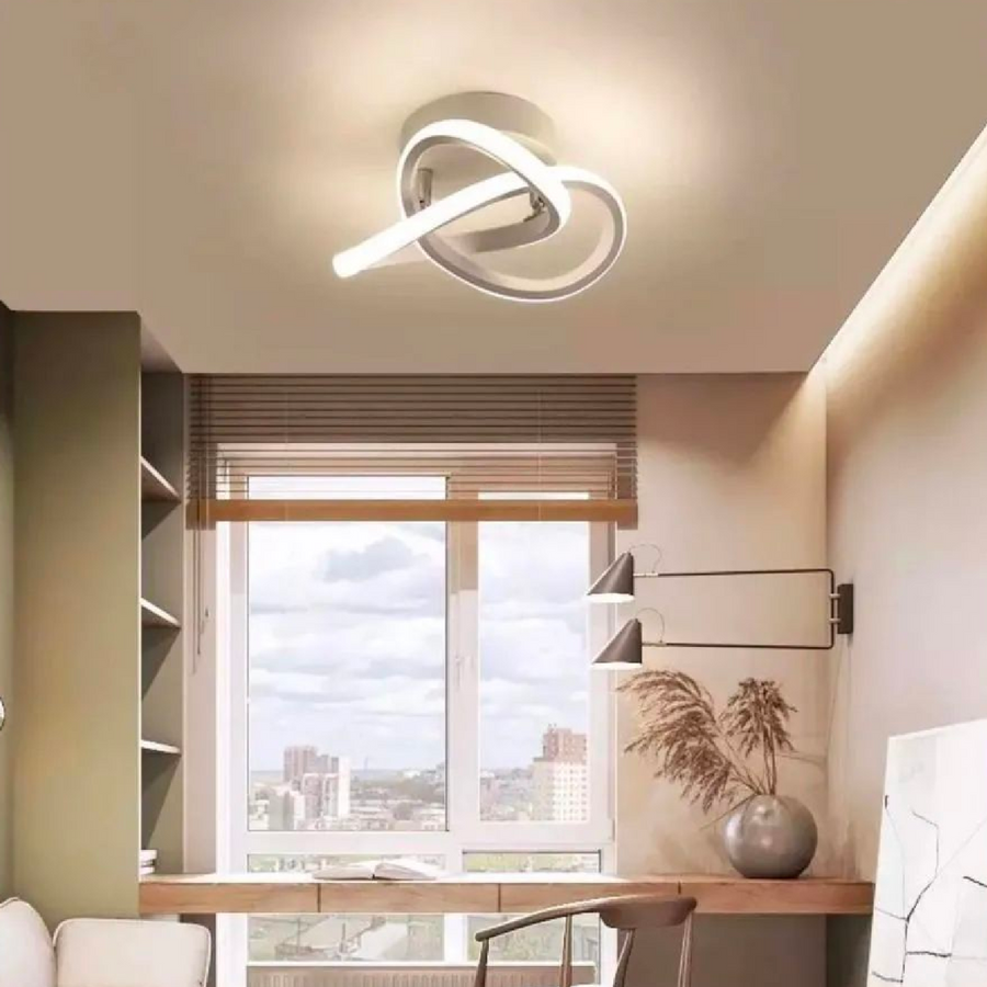 Πολυέλαιος LED VERTEX Infinitum 26W, Κρύο/Ζεστό/Ουδέτερο φως, Λευκό