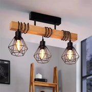 Lustle Marcellus 3x E27 Black Brown