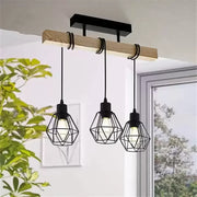 Lustle Marcellus 3x E27 Black Brown
