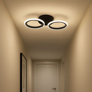 LED LED Mara, 19W, 2 κύκλοι, ουδέτερο φως, μαύρο