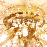 Crystal πολυέλαιος Rondo Vivace, 5x G9, 38cm, χρυσός