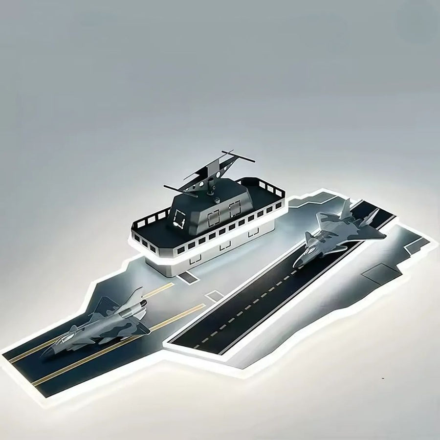 Πολυέλαιος LED FIGHTER, 128W, Κρύο/Ζεστό/Ουδέτερο φως, Ασημί