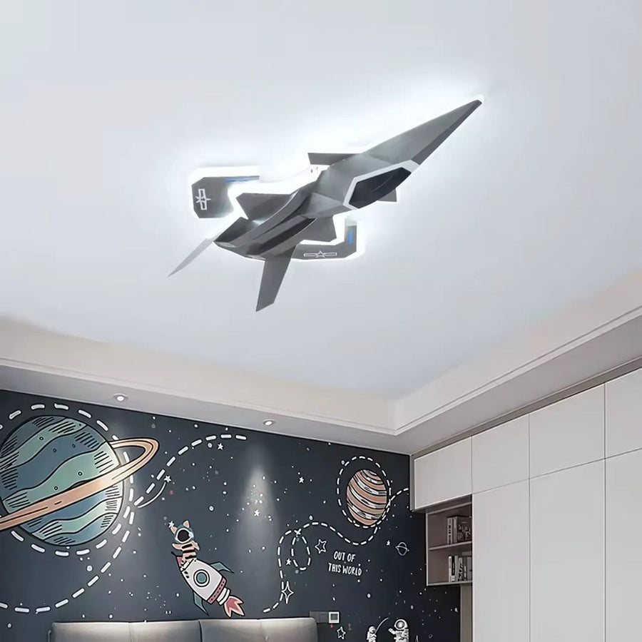Πολυέλαιος LED FIGHTER, 101W, Κρύο/Ζεστό/Ουδέτερο φως, Ασημί
