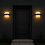 Εφαρμόστε εξωτερικά LED Meras, 12W, Black, 3000K, Fantasy