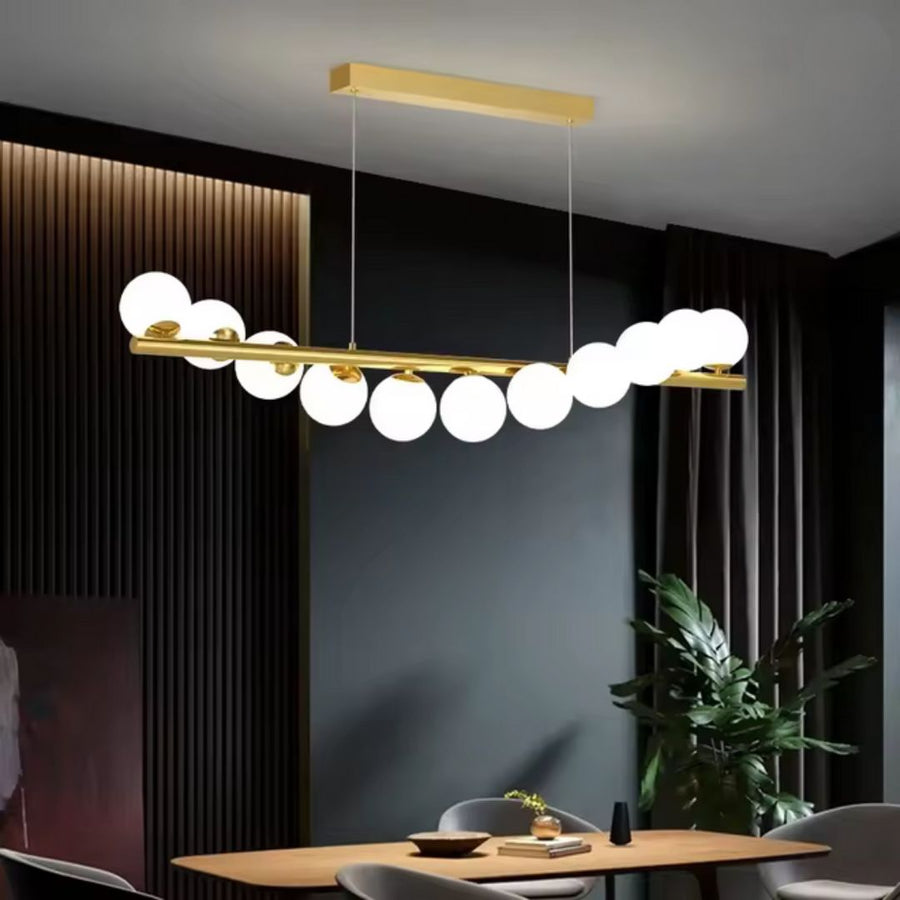 Πολυέλαιος LOFT Hall, 11x G9, Golden White, Metal, Ρυθμιζόμενο ύψος, Κομψό