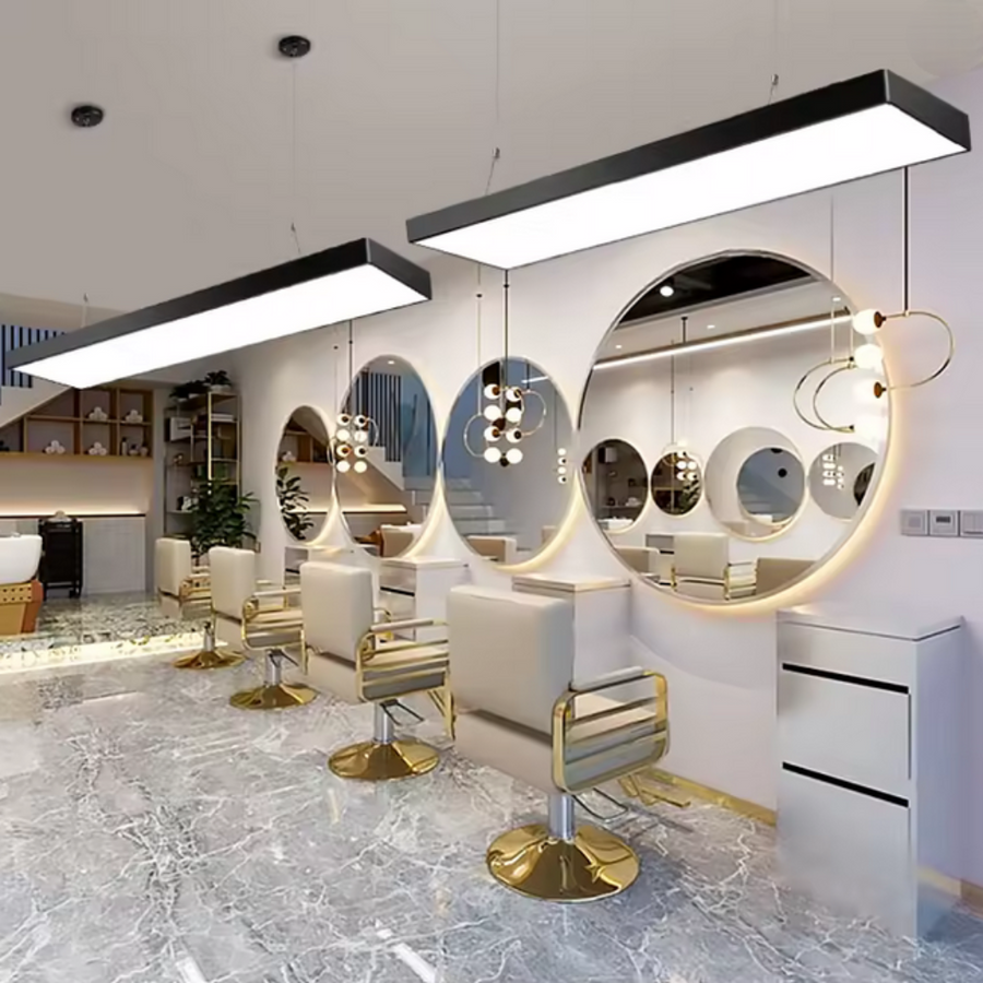 Κρεμαστός πολυέλαιος LED DARIN, 23W, ρυθμιζόμενο ύψος, ψυχρό φως, μαύρο