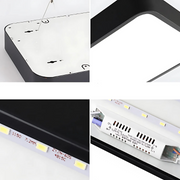 Lustra LED suspendata DARIN, 23W, Inaltime Reglabila, Lumina Rece, Negru